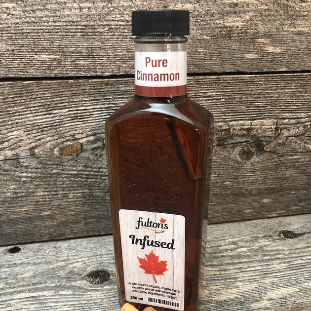 Cinnamon Infused Maple Syrup Fultons Sugar Bush And Maple Shop 9303