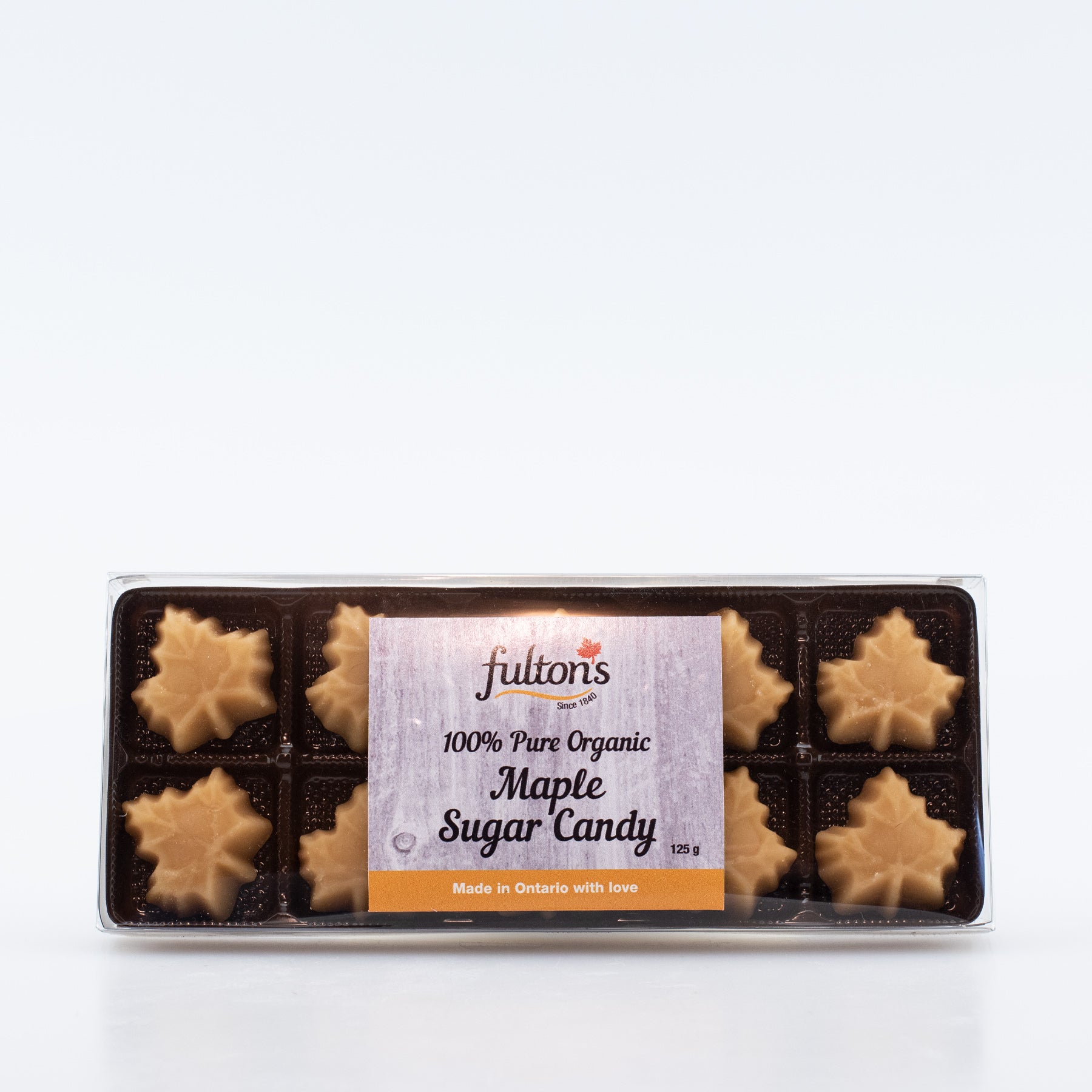 Maple Sugar Candy - 10 Leaf Tray
