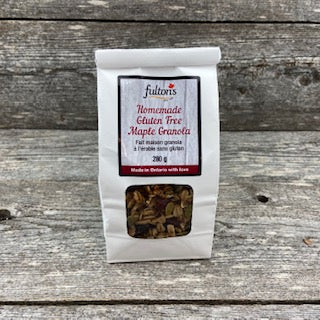 Homemade Maple Granola-Gluten Free