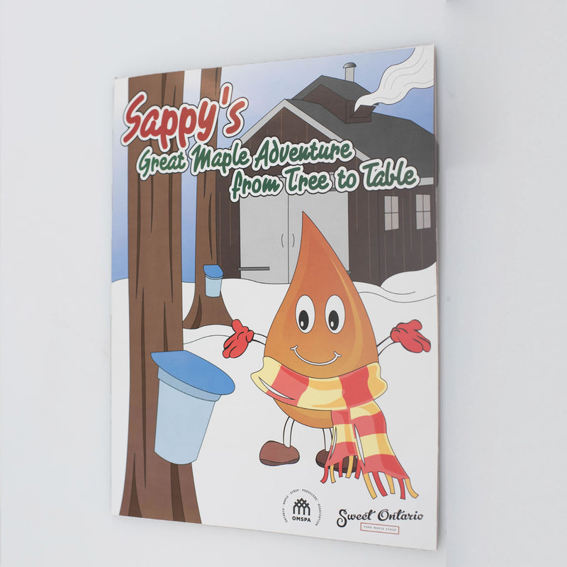 Sappy's Great Maple Adventure from Tree to Table- Book